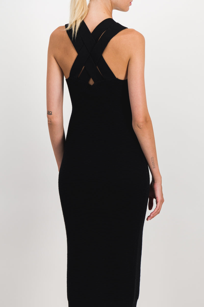 Patou - Double strap bouclé dress