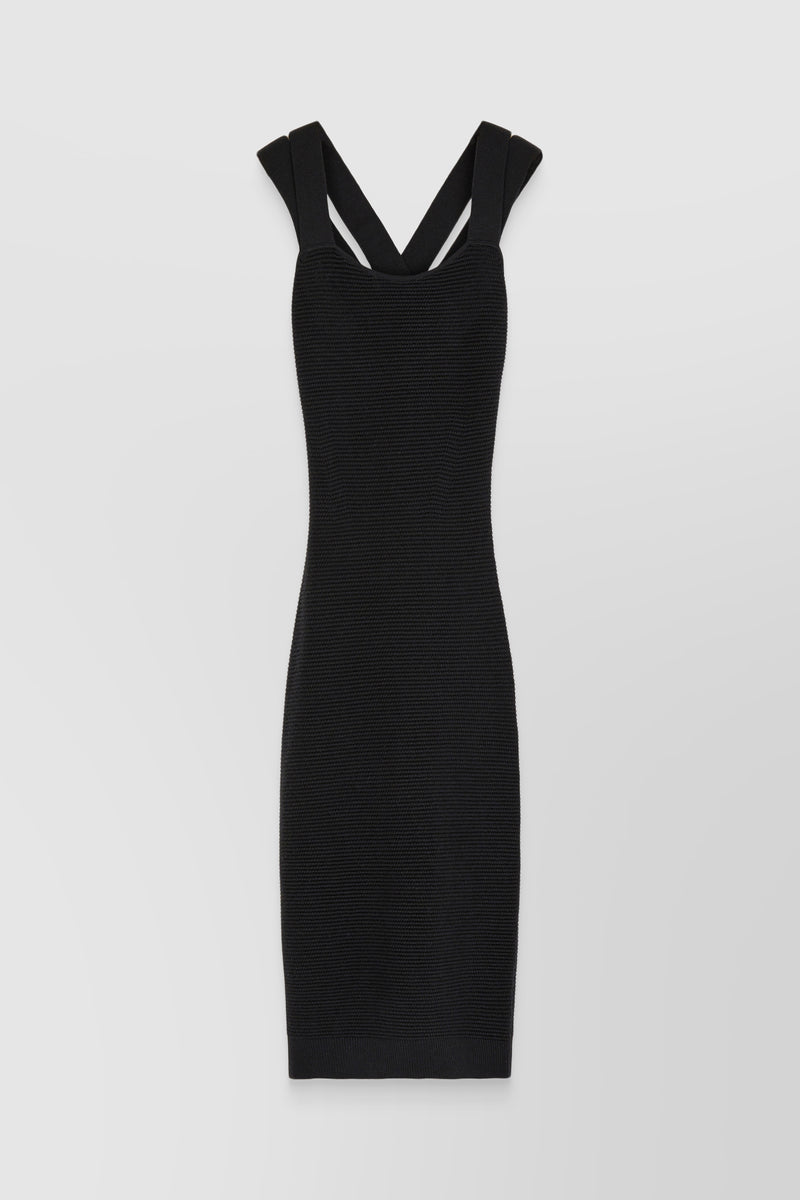 Patou - Double strap bouclé dress