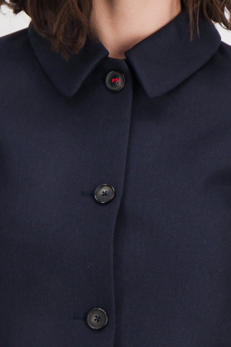 Maison Margiela - Wide sleeve bi-coloured fitted jacket
