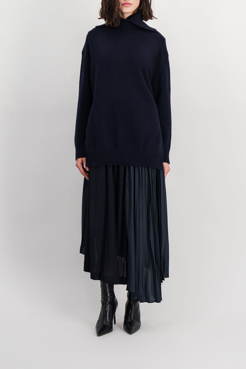 Jil Sander - Oversize funnel neck sweater