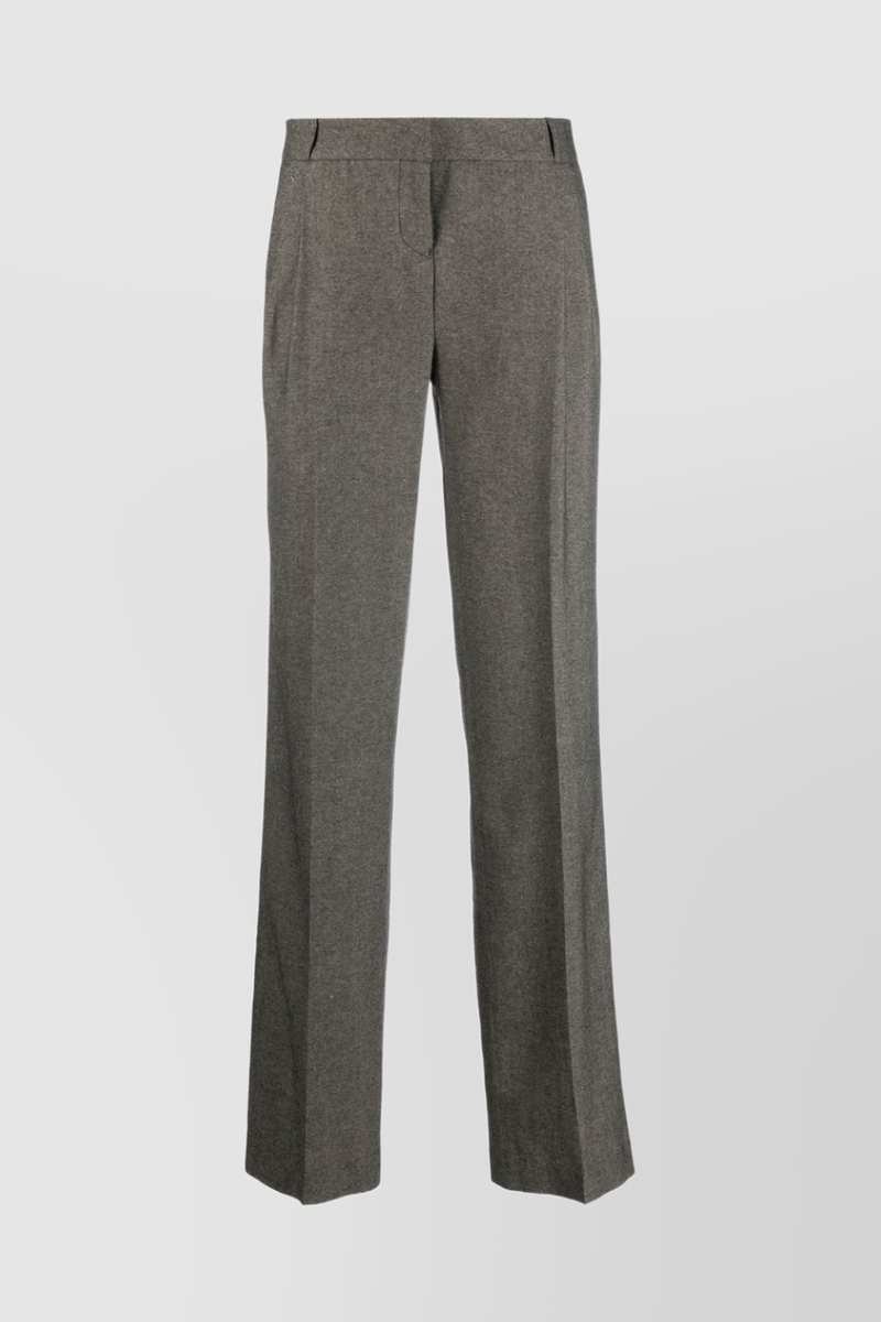 Coperni - Dark grey low rise loose tailored pants